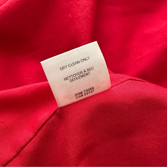 TALBOTS Vintage Red Cotton Nautical MIDI Wrap Skirt Americana Graphic Size 12 - Picture 13 of 14